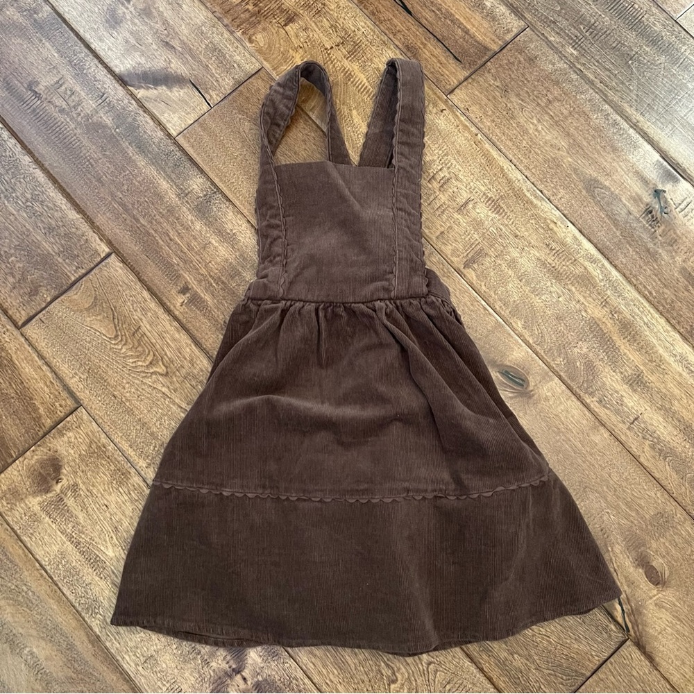 Rylee and Cru brown corduroy jumper size 4